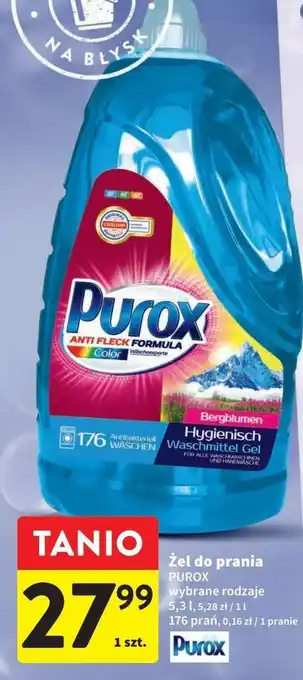 Intermarche Żel do prania color purox oferta