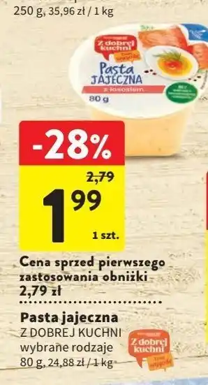 Pasta jajeczna z łososiem z dobrej kuchni