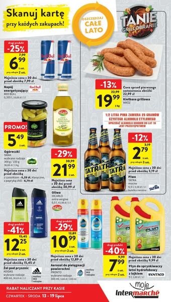 Intermarche Napój energetyczny red bull oferta