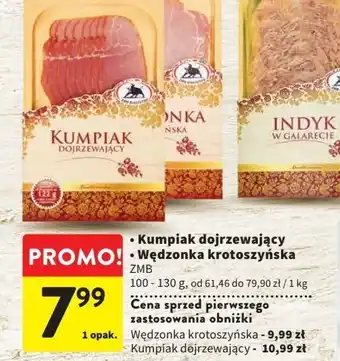Intermarche Kumpiak dojrzewający plastry zmb białystok oferta