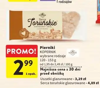 Intermarche Pierniki serce toruńskie kopernik oferta