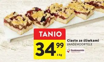 Intermarche Ciasto ze śliwkami vandemoortele oferta