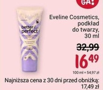 Rossmann Eveline Cosmetics, podkład do twarzy, 30ml oferta