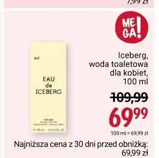 Rossmann Woda toaletowa iceberg eau de 74 oferta