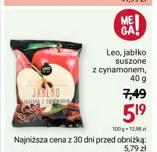 Chipsy jabłkowe leo dried fruits