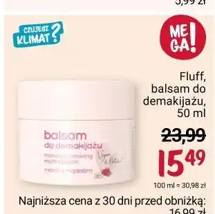 Rossmann Balsam do demakijażu maliny z migdałami fluff superfood oferta