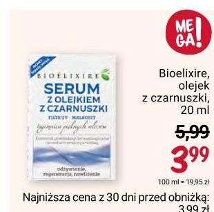 Rossmann Olejek z czarnuszki bioelixire oferta