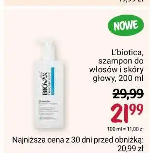 Rossmann Szampon do włosów biovax trychologic oferta