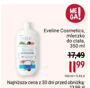 Rossmann Mleczko w balsamie 5 roślinnych mleczek eveline botanic expert oferta