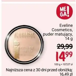 Rossmann Puder mineralny matujący z jedwabiem nr 31 transparent eveline art professional make up oferta