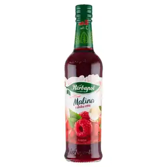 ALDI Herbapol suplement diety syrop o smaku malinowo-różanym 420 ml oferta