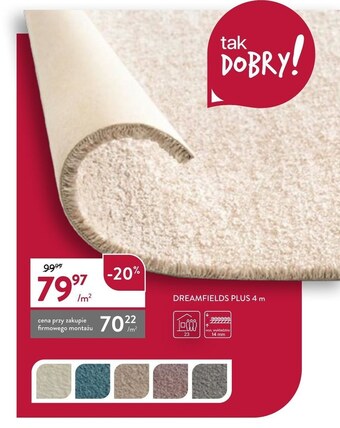 Komfort Wykładzina dywanowa oferta