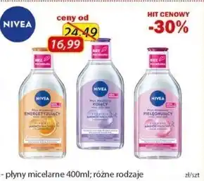 Drogeria Kosmyk Nivea energy płyn micelarny 400 ml oferta