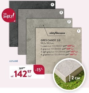 Komfort Gres cersanit oferta