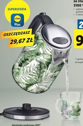 Lidl Czajnik elektryczny silvercrest oferta