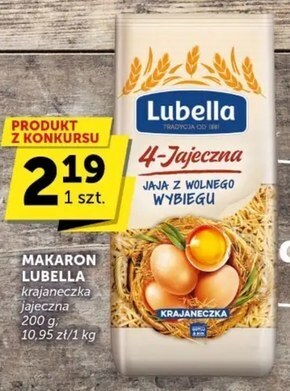 ABC Lubella 4-jajeczna makaron krajaneczka 200 g oferta