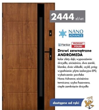 Mrówka Drzwi zewnętrzne pantor oferta