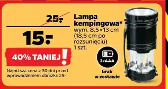 Netto Lampa kempingowa oferta