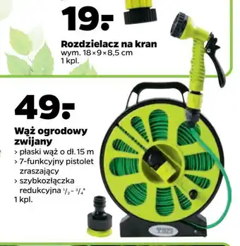 Netto Wąż ogrodowy zwijany oferta