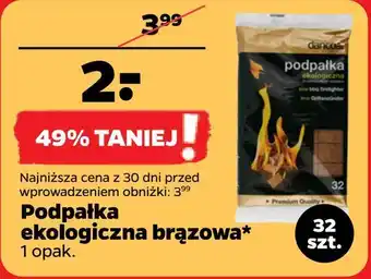 Podpałka ekologiczna brązowa