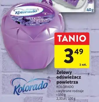 Intermarche Odświeżacz powietrza lilac kolorado deo fresh oferta