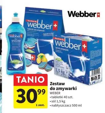 Intermarche Tabletki do zmywarki cytrynowe webber oferta