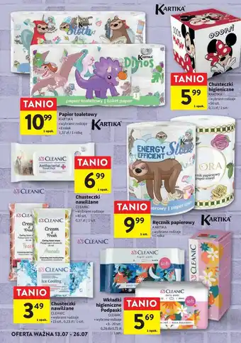 Papier toaletowy dinosaurs kartika
