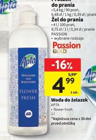 Perfumowana woda do prasowania apta