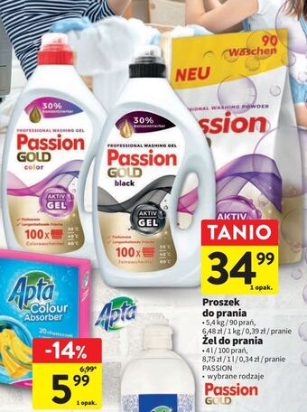 Intermarche Proszek do prania passion gold oferta