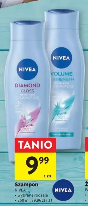 Intermarche Szampon do włosów nivea diamond gloss care oferta