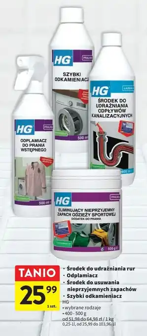 Intermarche Odplamiacz do prania wstępnego hg pralnia oferta