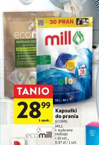 Intermarche Kapsułki do prania color mill professional oferta