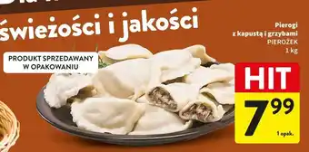 Intermarche Pierogi z kapusta i grzybami pierożek oferta