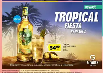 Carrefour Whisky grant's tropical fiesta oferta