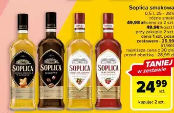 Carrefour Wódka soplica malinowa oferta