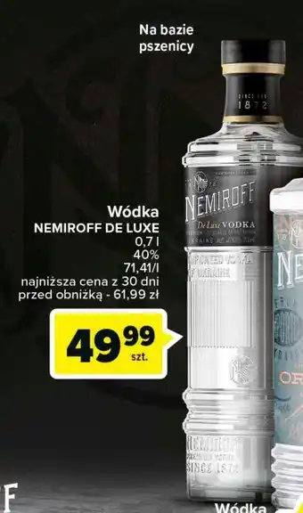 Wódka nemiroff de luxe