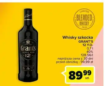 Carrefour Whisky grant's 12 yo oferta
