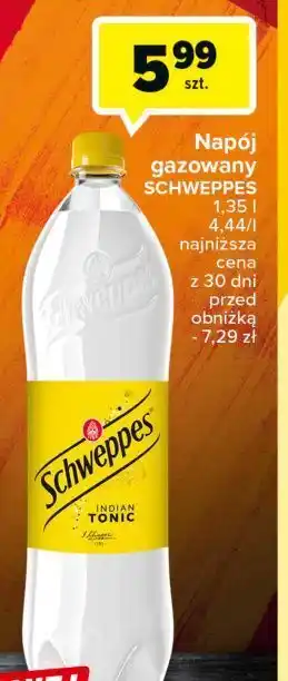 Carrefour Napój indian tonic schweppes oferta