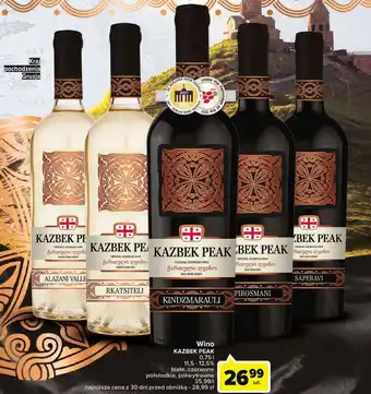 Carrefour Wino kazbek peak alazani valley oferta