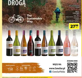 Carrefour Wino cono sur bicicleta syrah oferta