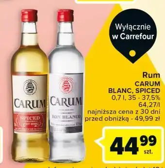 Carrefour Rum carum blanc oferta