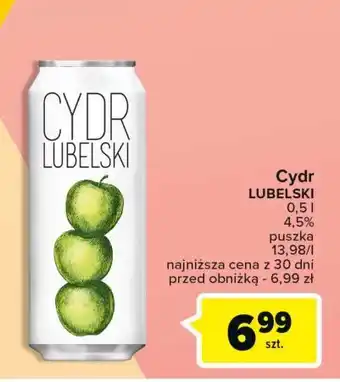 Carrefour Cydr lubelski oferta
