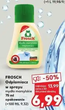 Kaufland Odplamiacz mydło marsylskie frosch oferta