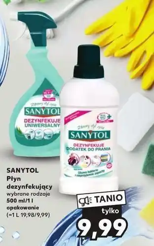 Płyn dodatek dezynfekujący do prania sanytol