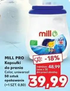 Kaufland Kapsułki do prania kolor mill professional oferta
