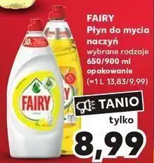 Kaufland Płyn do mycia naczyń lemon fairy oferta