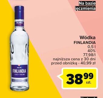 Carrefour Wódka finlandia vodka of finland oferta