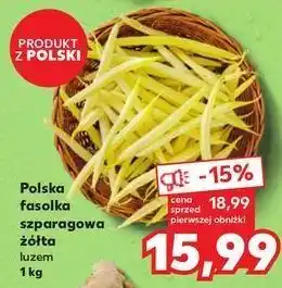 Kaufland Fasolka szparagowa żółta oferta