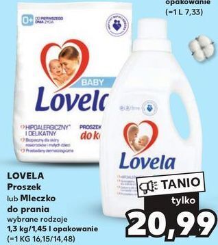 Kaufland Proszek do prania kolorów lovela baby oferta