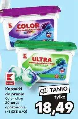 Kaufland Kapsułki do prania color k-classic oferta
